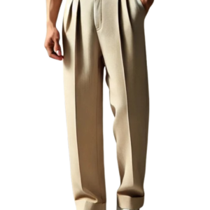 Kevon Pleated Wide-Leg Trousers