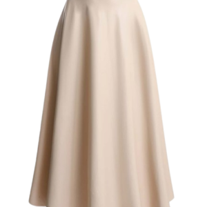 Elegant Flared Midi Skirt for Women