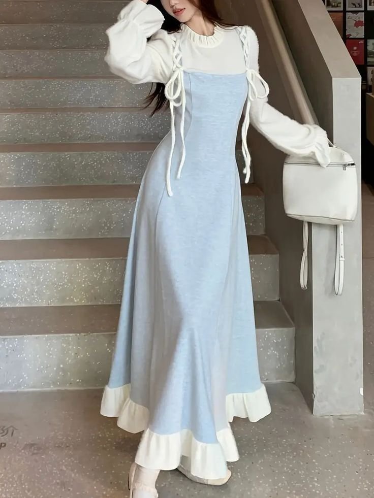 Elegant Layered Maxi Dress