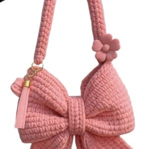 Bow Knit Handbag