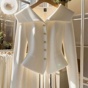 White Elegant Blazer
